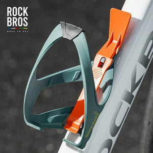 ROCKBROS 2-in-1 Water Bottle Cage & Integrated Tire Lever