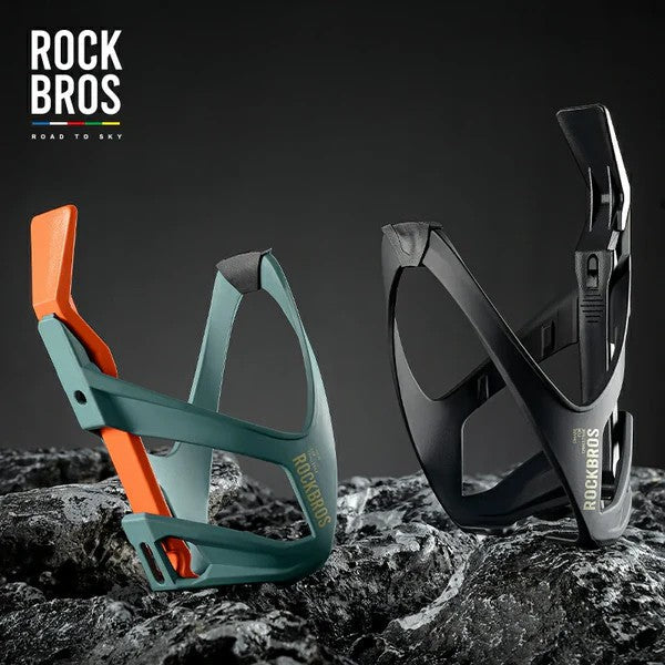 ROCKBROS 2-in-1 Water Bottle Cage & Integrated Tire Lever