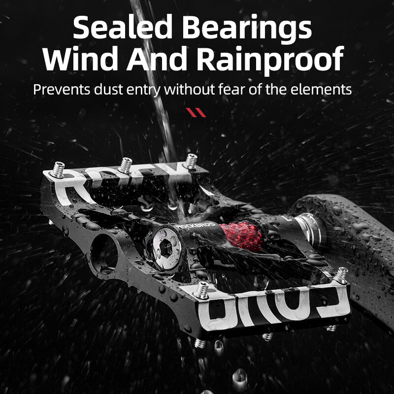 ROCKBROS Non-Slip Aluminum MTB Bike Pedals