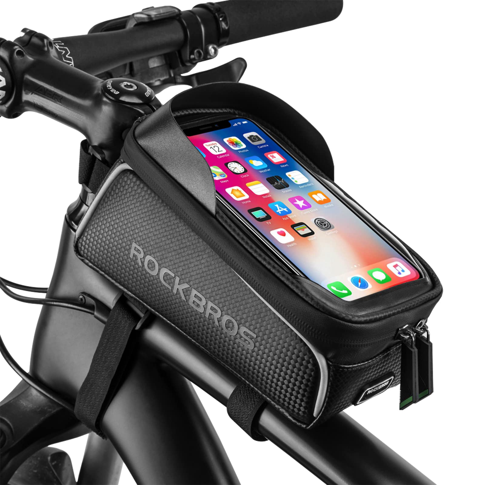 ROCKBROS Phone Holder & Front Frame Bag