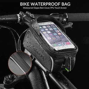 ROCKBROS Phone Holder & Front Frame Bag