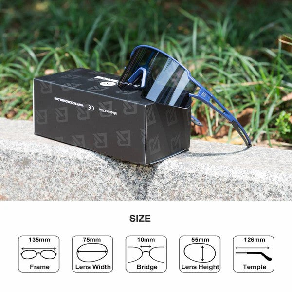 ROCKBROS Half Frame Photochromic Cycling Glasses