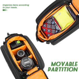 ROCKBROS 35L Multi-Function Rear Rack Trunk