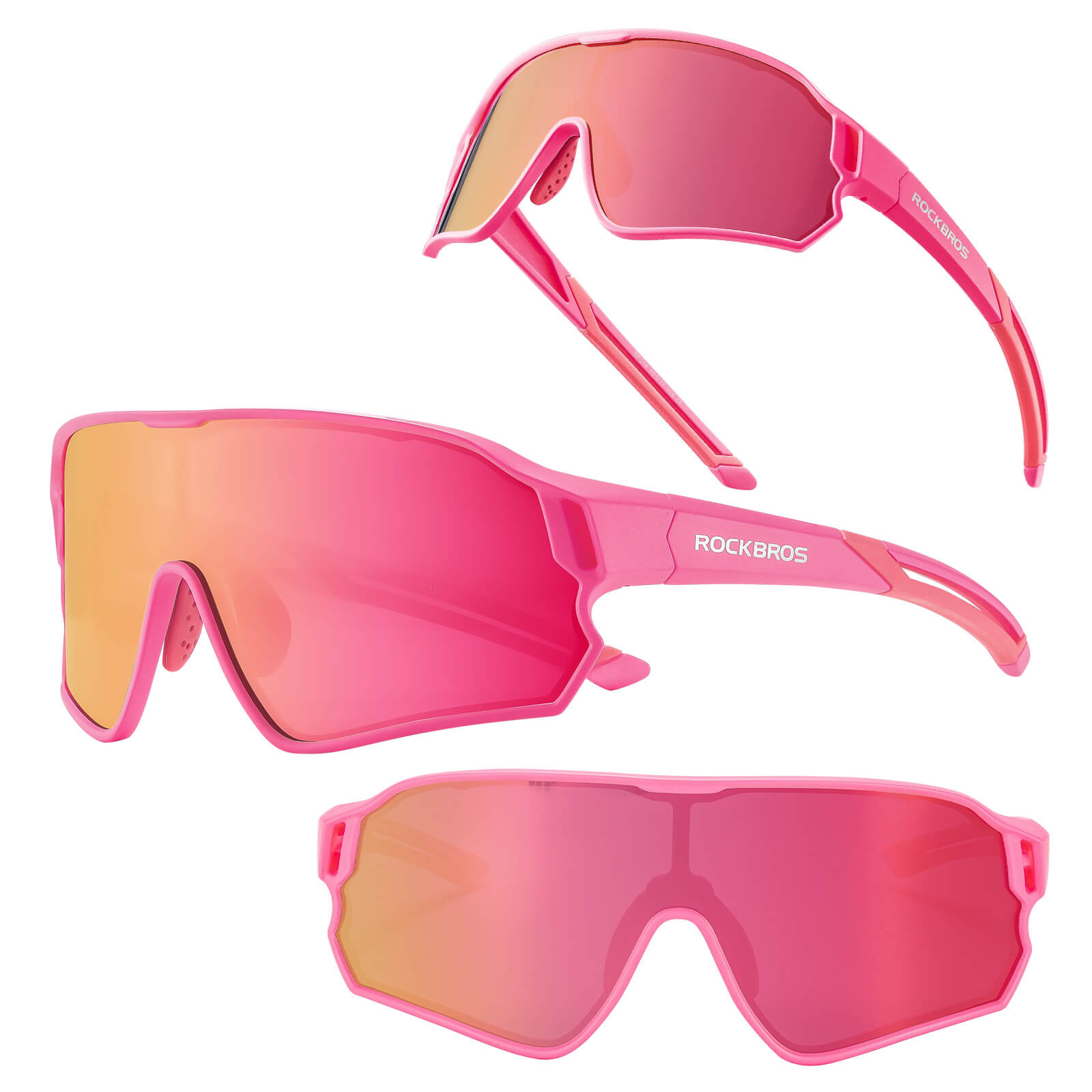ROCKBROS Kids UV400 Polarized Cycling Sunglasses