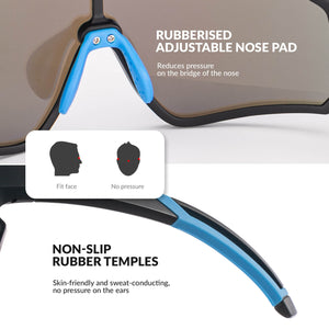 ROCKBROS Kids UV400 Polarized Cycling Sunglasses