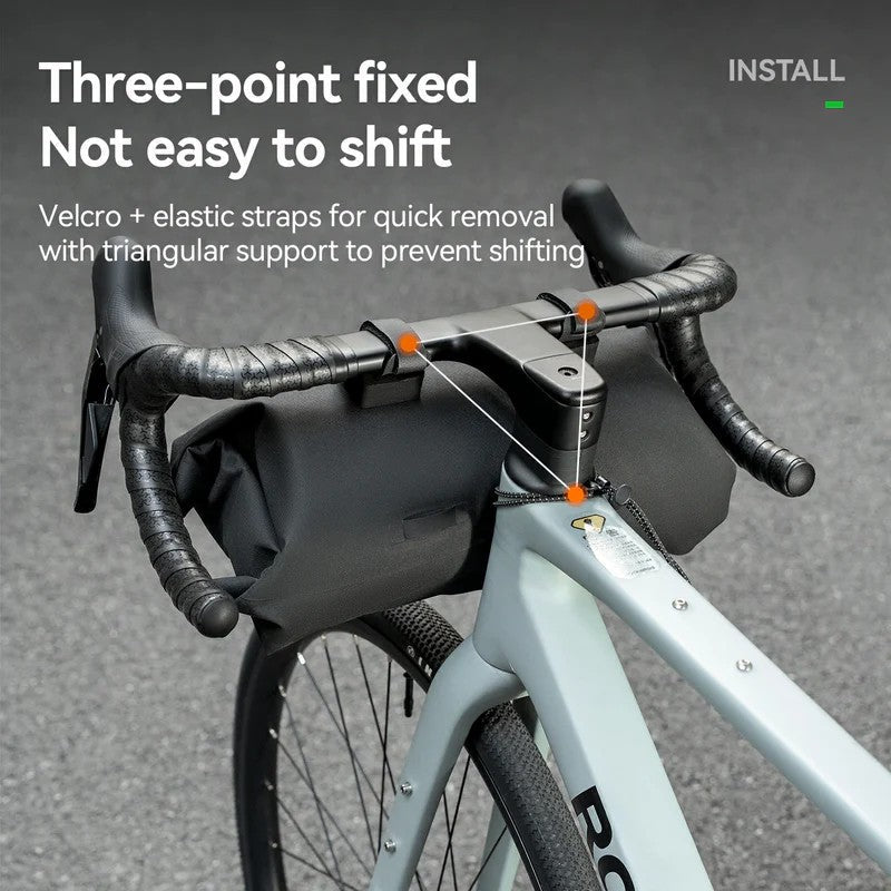 ROCKBROS RideMate 8L Front Handlebar Bag
