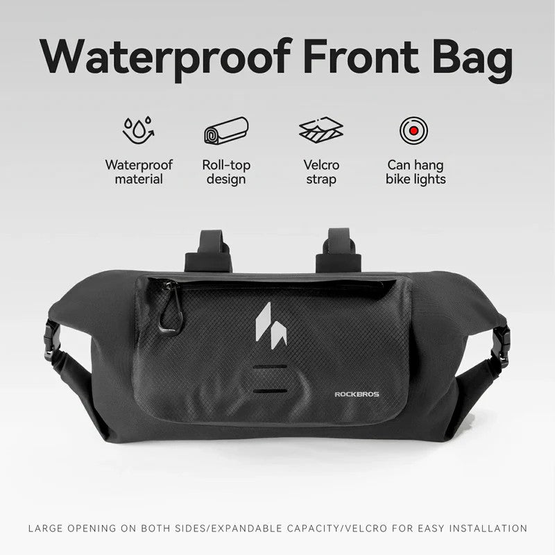ROCKBROS RideMate 8L Front Handlebar Bag