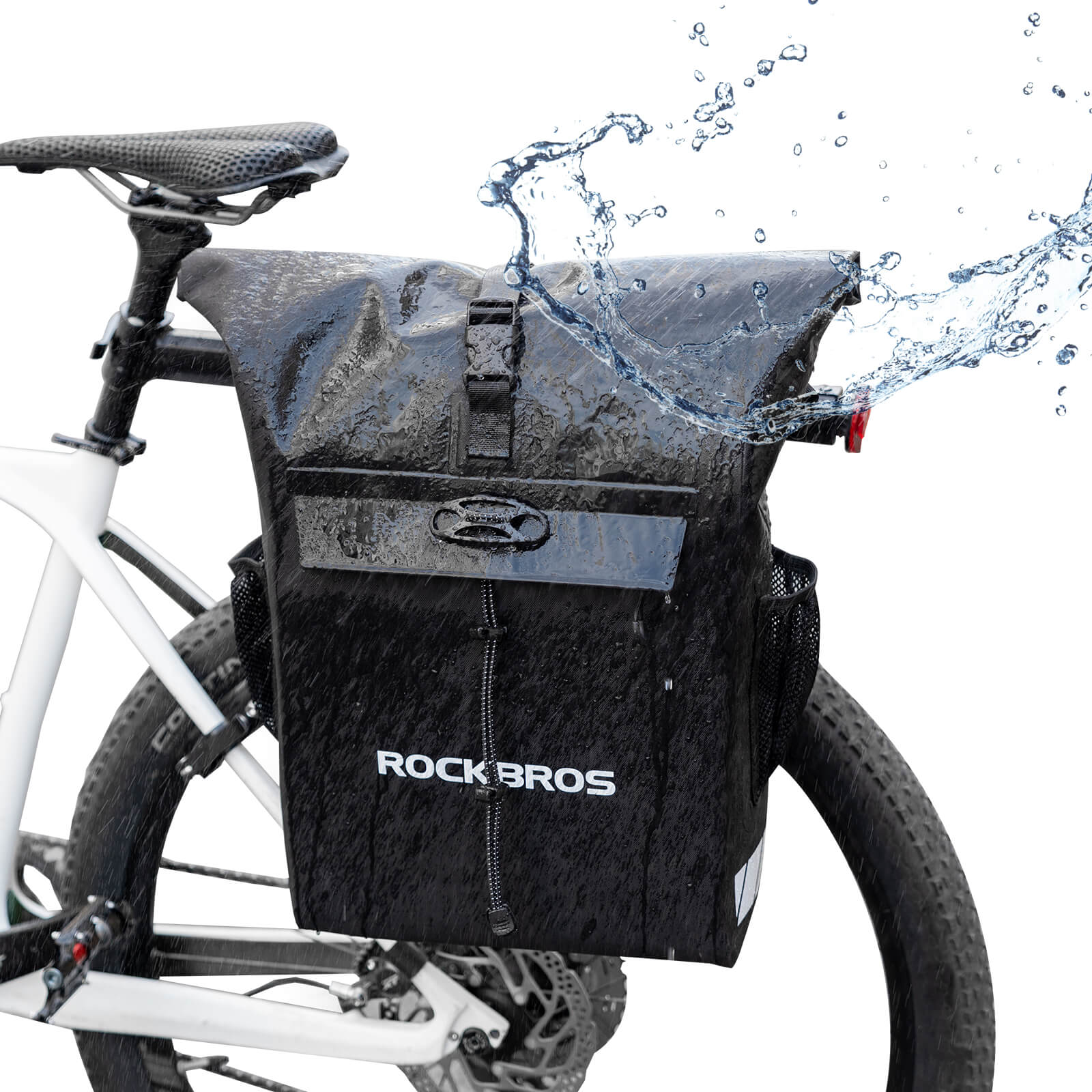 ROCKBROS 18L 2-in-1 Rear Rack Bag & Backpack