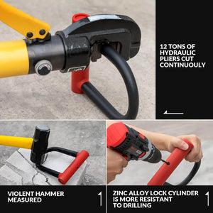 ROCKBROS Thickened Anti-Cut U-Lock