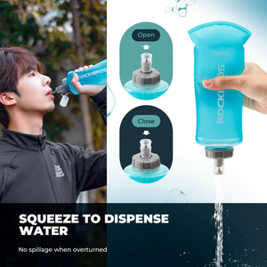 ROCKBROS 500ml Collapsible Water Bottle