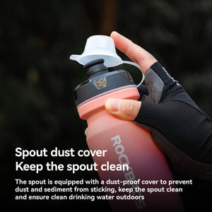 ROCKBROS 600ml Soft Touch Water Bottle