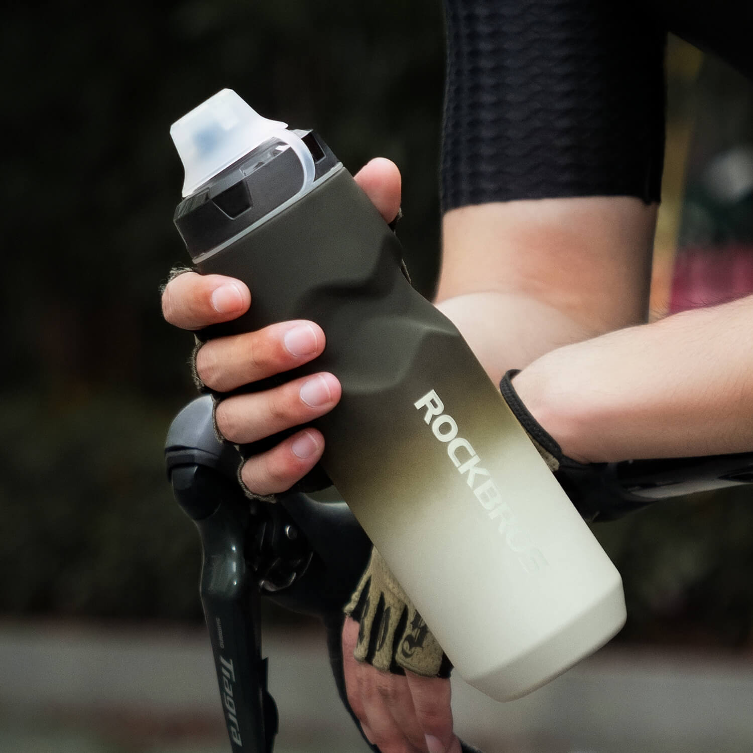 ROCKBROS 600ml Soft Touch Water Bottle