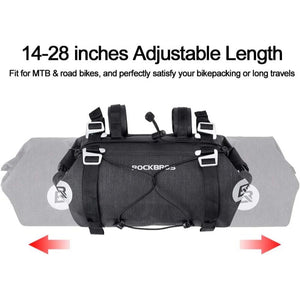 ROCKBROS 7L - 14L Barrel-Shaped Handlebar Bag