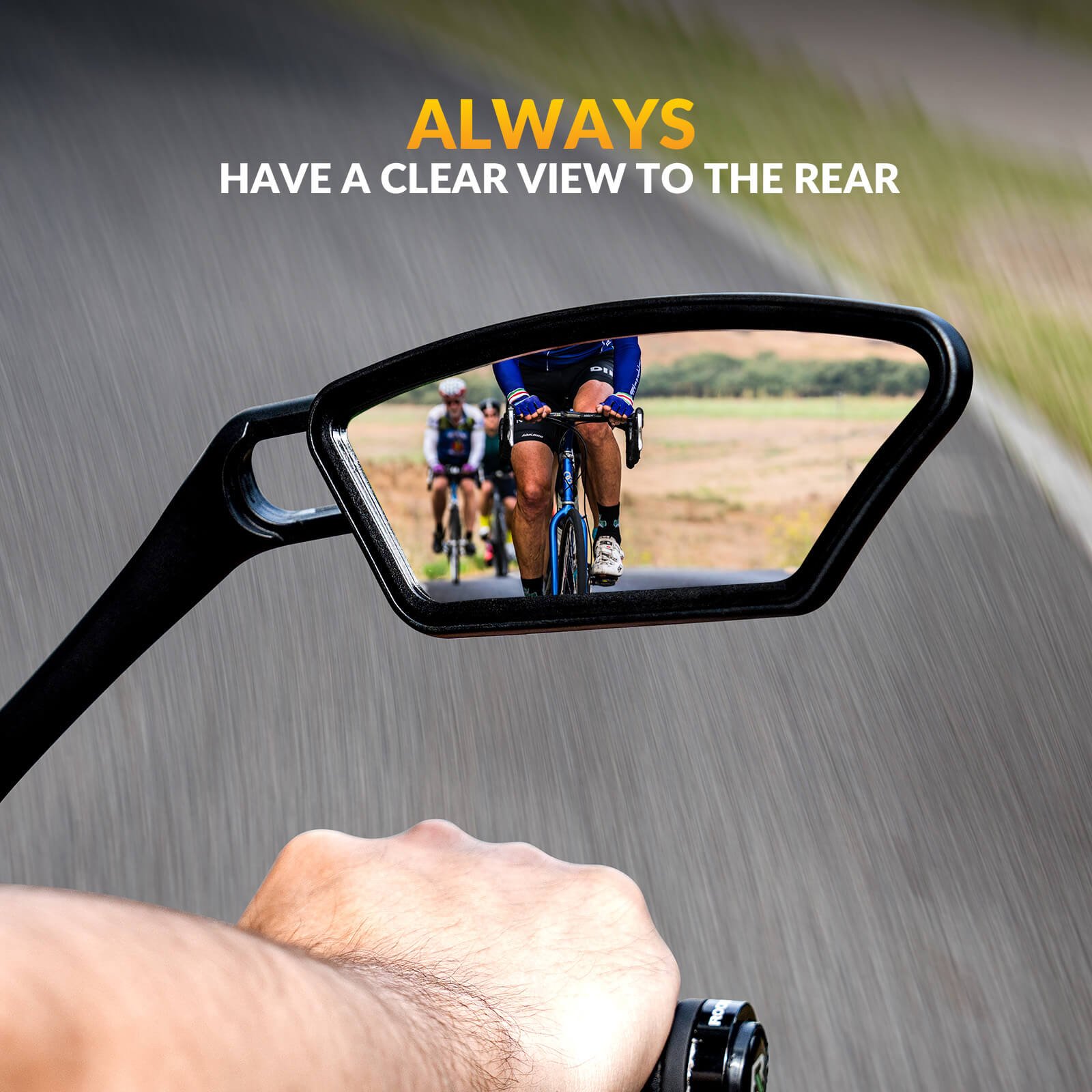 ROCKBROS Adjustable Handlebar Mirror