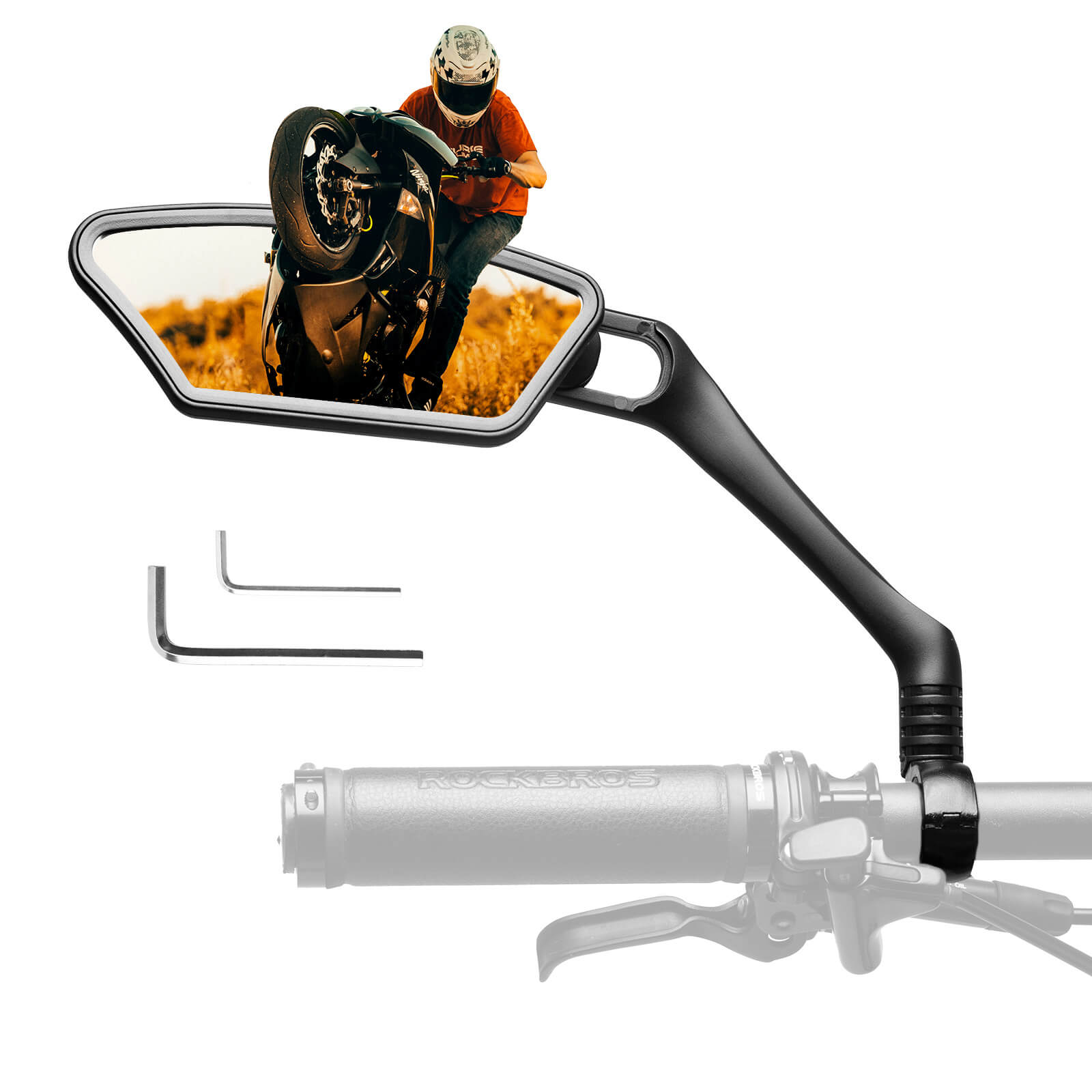ROCKBROS Adjustable Handlebar Mirror