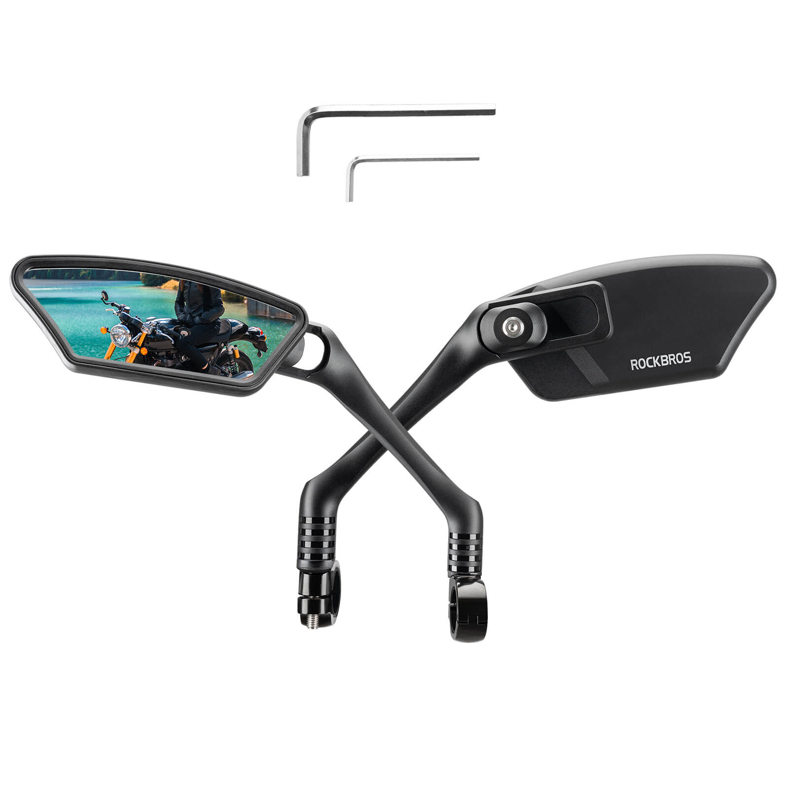 ROCKBROS Adjustable Handlebar Mirror