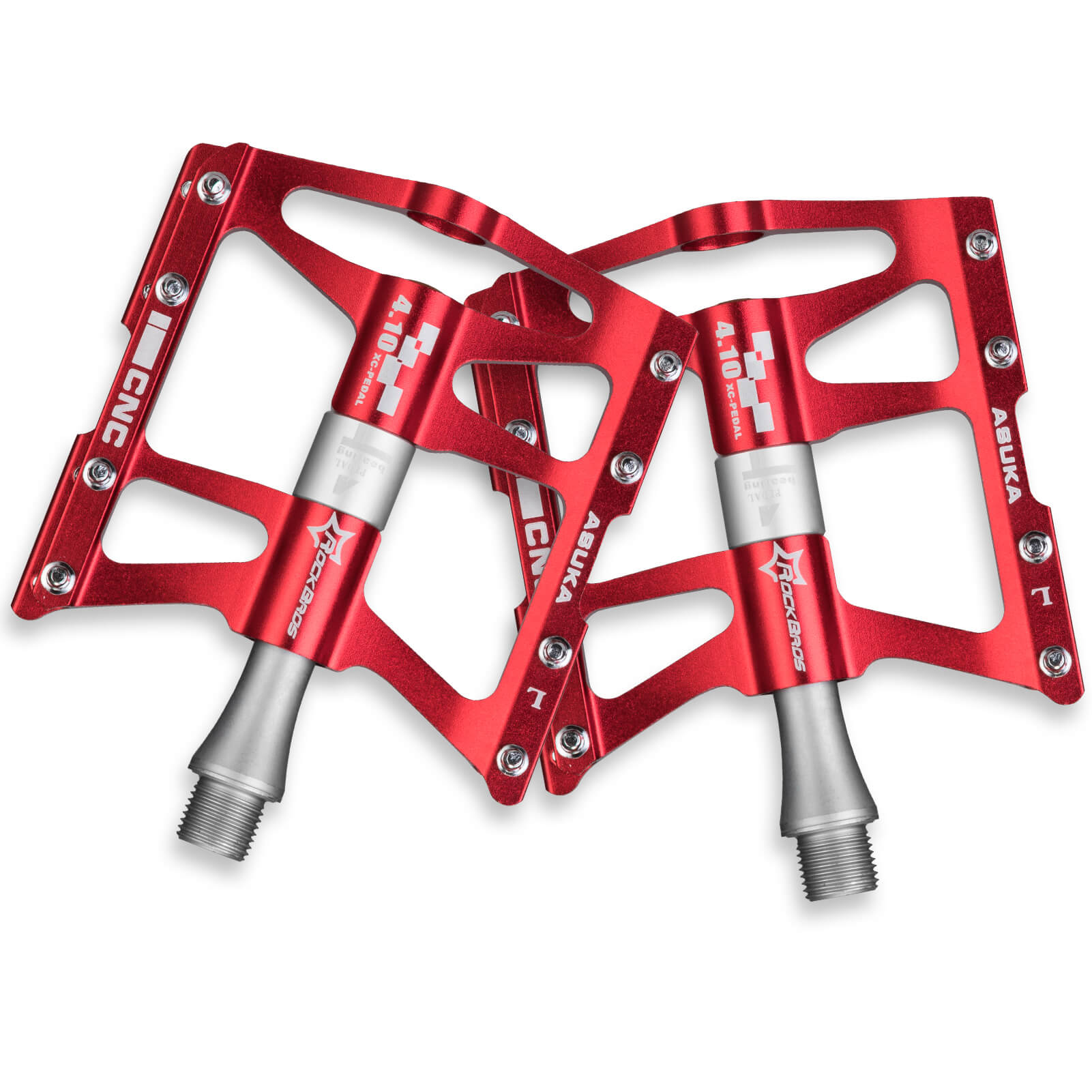 ROCKBROS Aluminum 4 Bearings MTB Bike Pedals