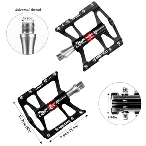 ROCKBROS Aluminum 4 Bearings MTB Bike Pedals