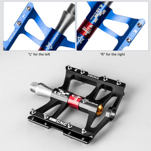 ROCKBROS Aluminum 4 Bearings MTB Bike Pedals