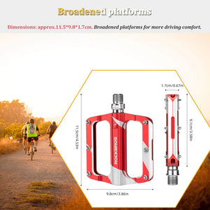 ROCKBROS Aluminum Sealed Bearing Bike Pedals