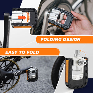 ROCKBROS Aluminum Folding Bike Pedals