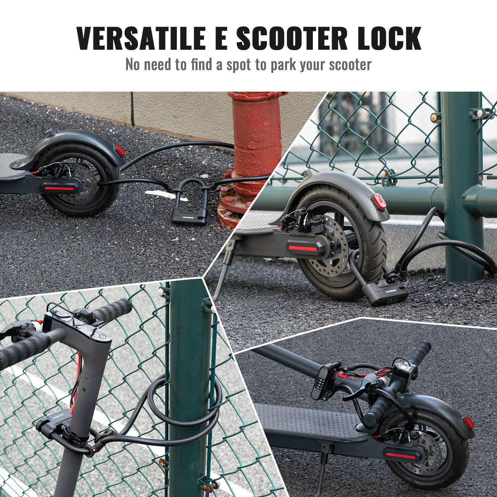 ROCKBROS Scooter U Lock