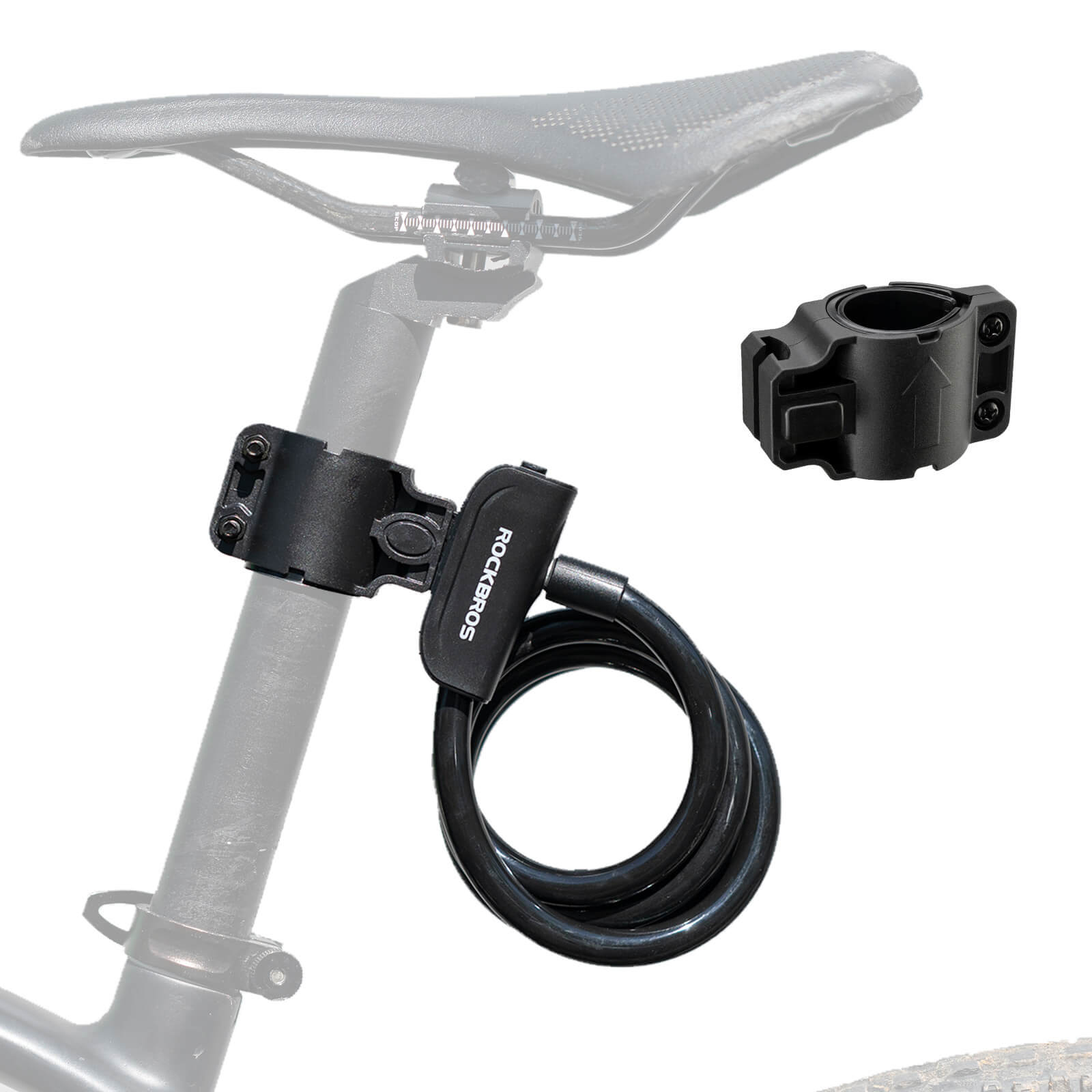 ROCKBROS Compact Cable Bike Lock & Key