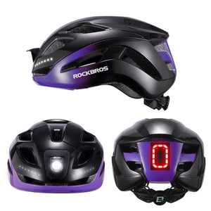 ROCKBROS Head & Tail Light Smart Bike Helmet