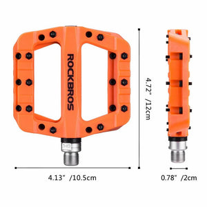 ROCKBROS Nylon High-Speed Bearing & Anti Slip Bike Pedals
