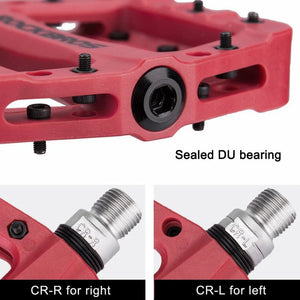 ROCKBROS Nylon High-Speed Bearing & Anti Slip Bike Pedals