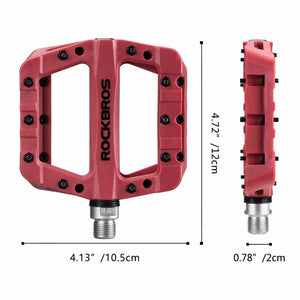 ROCKBROS Nylon High-Speed Bearing & Anti Slip Bike Pedals