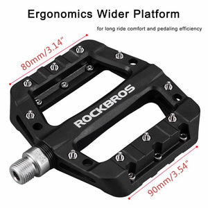 ROCKBROS Nylon High-Speed Bearing & Anti Slip Bike Pedals