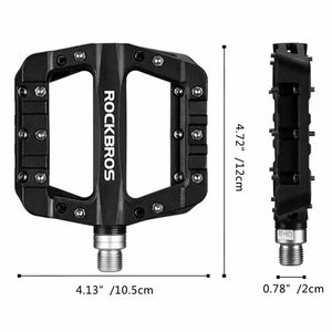 ROCKBROS Nylon High-Speed Bearing & Anti Slip Bike Pedals