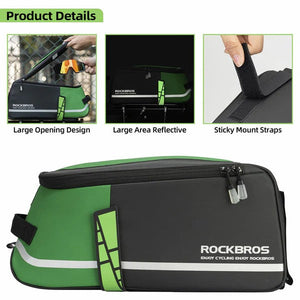 ROCKBROS 4L Multifunctional Bike Rear Rack Bag