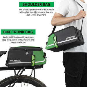 ROCKBROS 4L Multifunctional Bike Rear Rack Bag