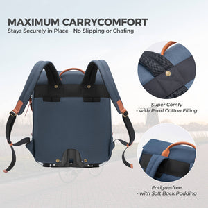 ROCKBROS 8.3L Folding Handlebar Bag & Backpack