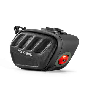 ROCKBROS C61 Hard Shell Saddle Bag with Tail Light