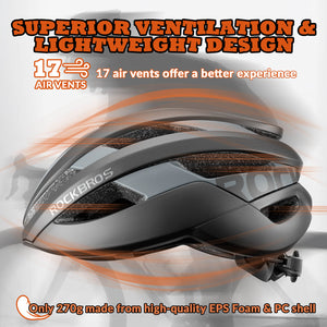 ROCKBROS LK-12 Light Cycling Helmet