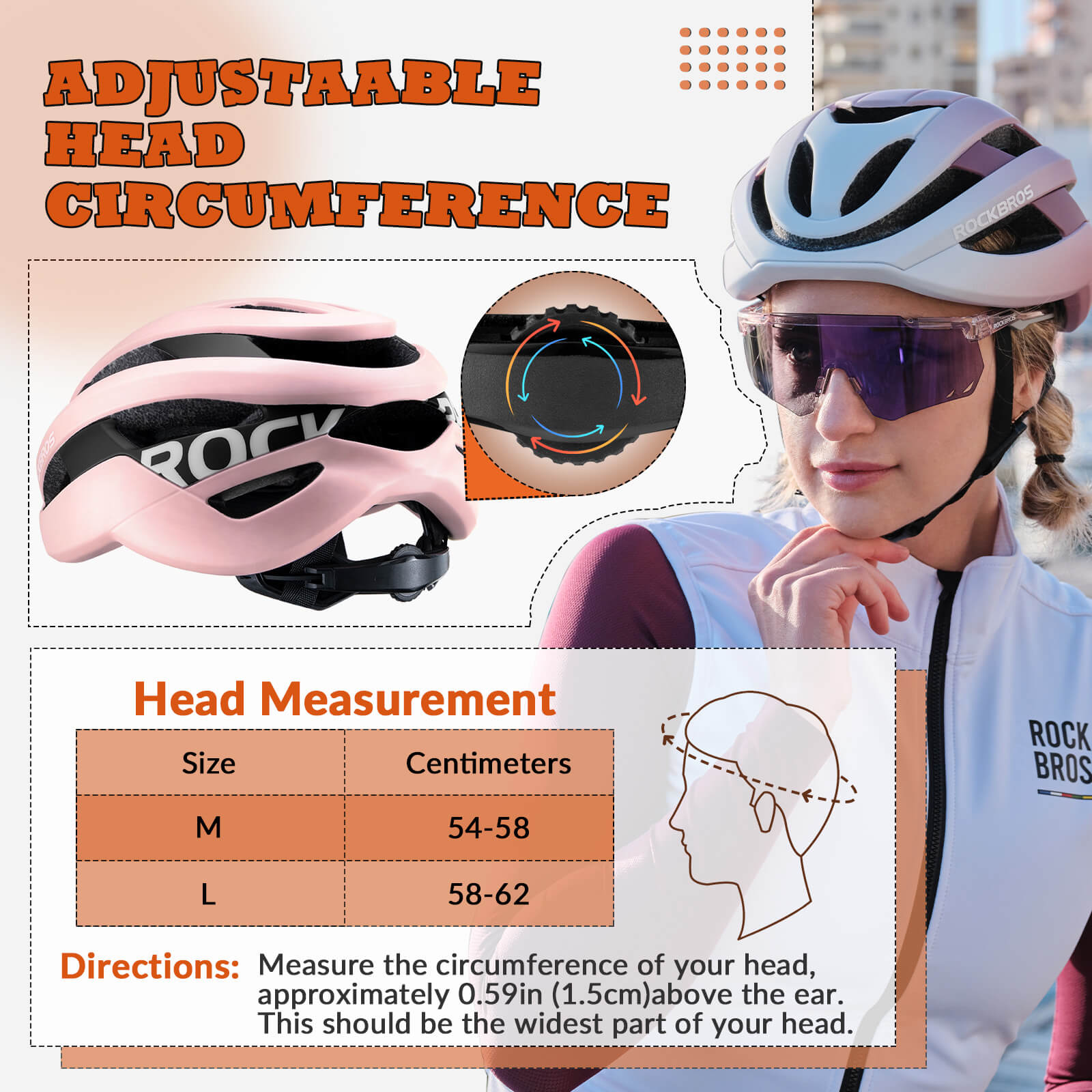 ROCKBROS LK-12 Light Cycling Helmet