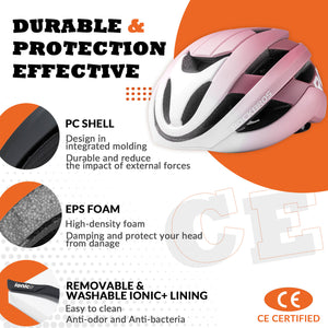 ROCKBROS LK-12 Light Cycling Helmet