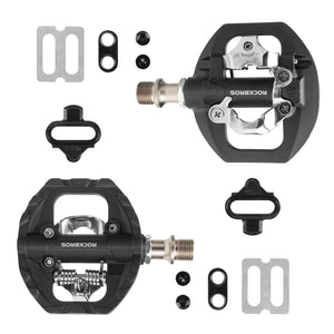 ROCKBROS Dual Clipless & Flat Platform MTB Pedals