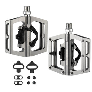 ROCKBROS Dual-Use Clipless & Flat Bike Pedals