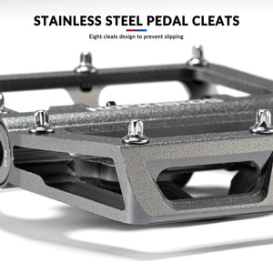 ROCKBROS Dual-Use Clipless & Flat Bike Pedals