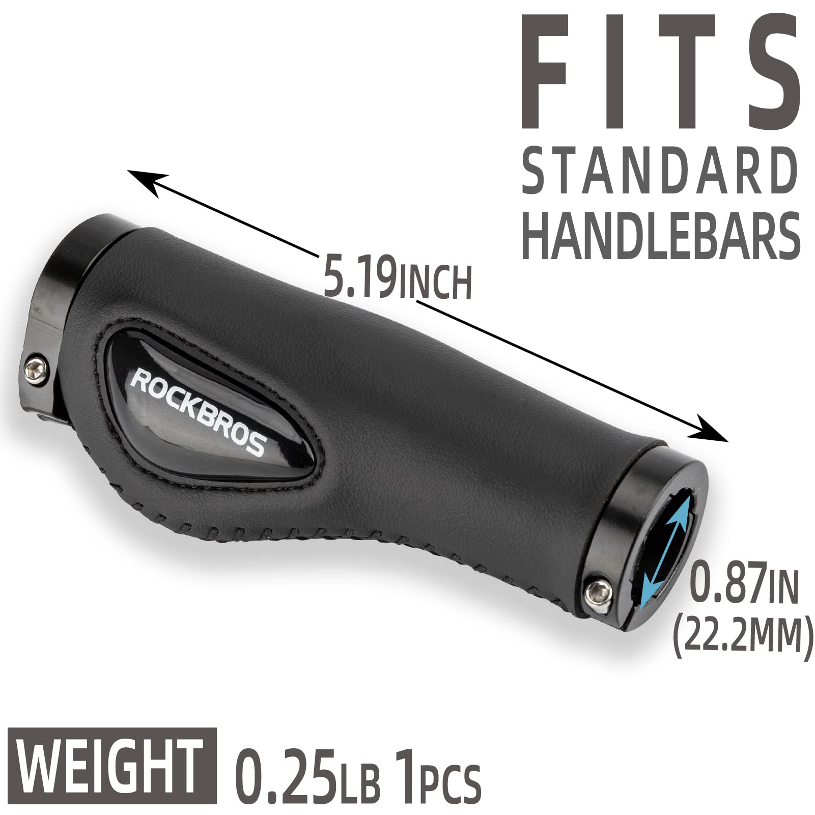 ROCKBROS Soft Gel Dual Lock Handlebar Grips