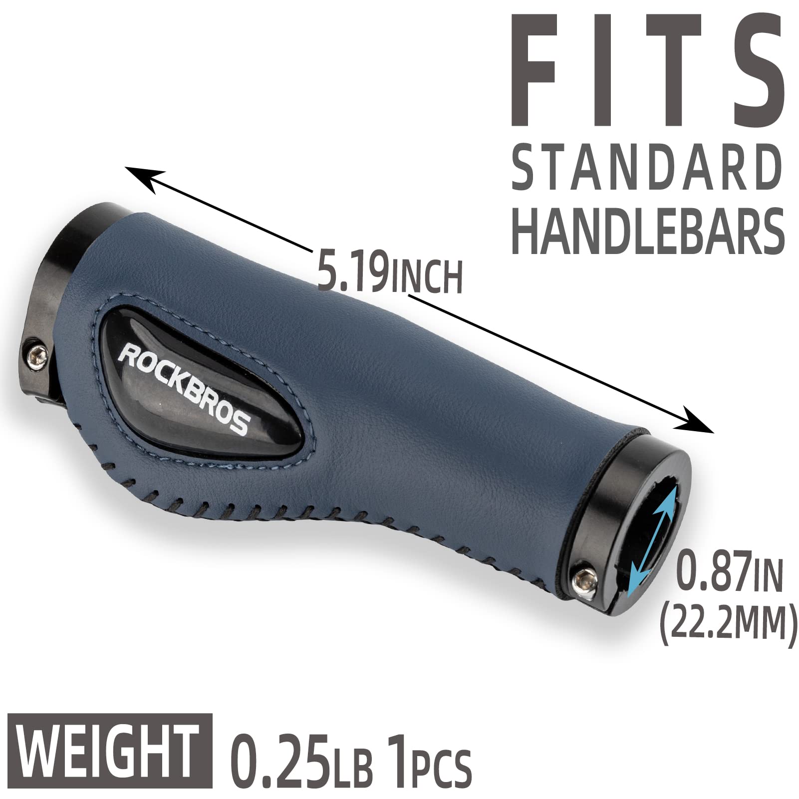 ROCKBROS Soft Gel Dual Lock Handlebar Grips