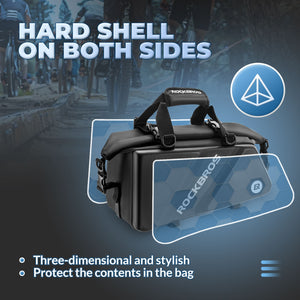 ROCKBROS 11.6L EVA Hard Shell Rear Rack Bag