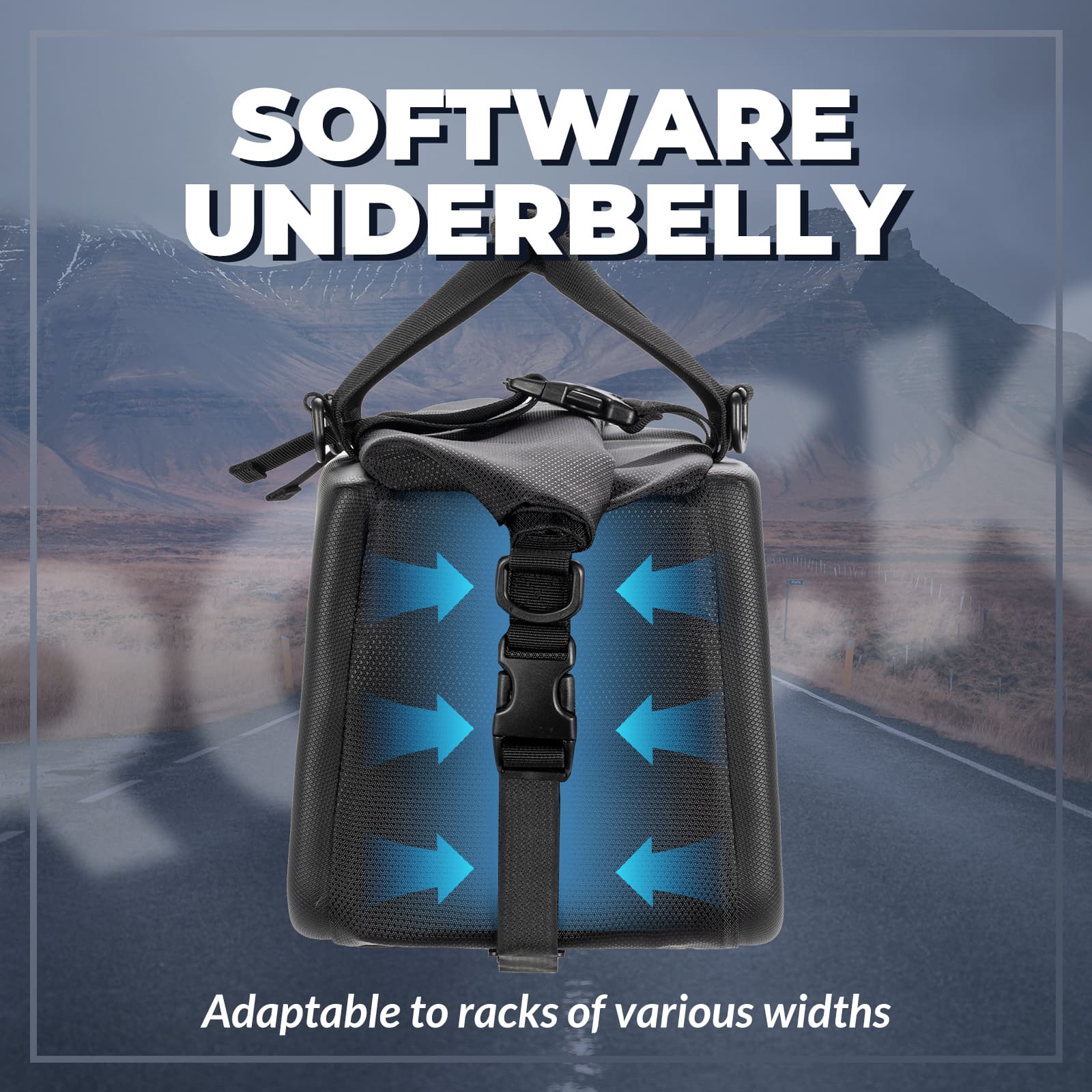 ROCKBROS 11.6L EVA Hard Shell Rear Rack Bag