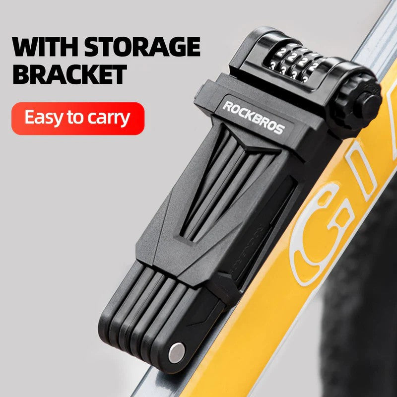 ROCKBROS 4-Digit Folding Bike Lock