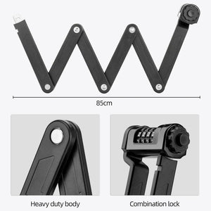 ROCKBROS 4-Digit Folding Bike Lock