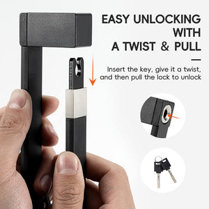 ROCKBROS Key Folding Bike Lock